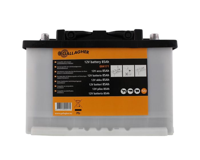 Gallagher Weidezaunakku 12V/85Ah LA - 278x175x190mm main product photo