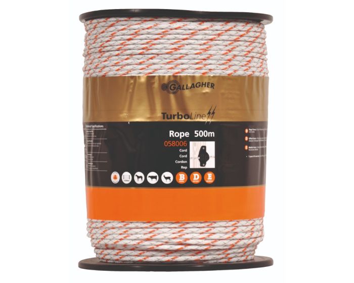 Gallagher TurboLine Cord 500m weiß main product photo
