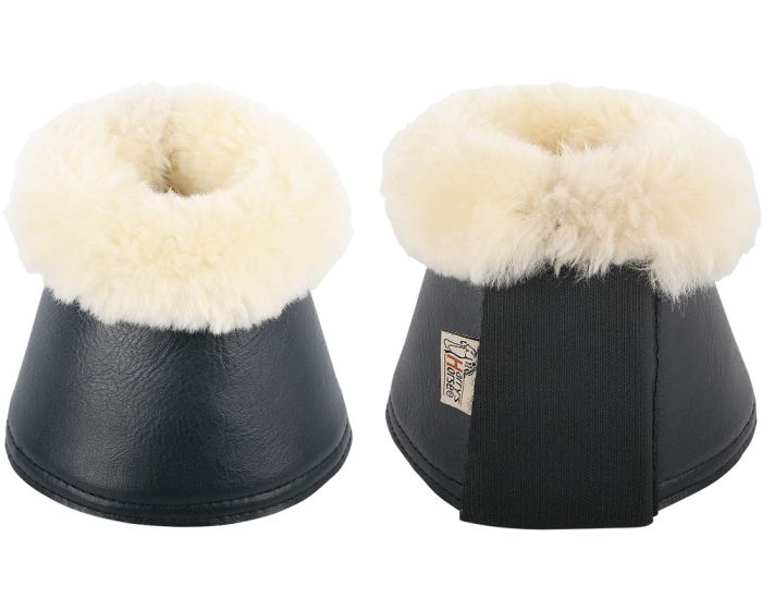 Harry's Horse Bell Reitstiefelgurte Neopren / Merinoschwarz main product photo