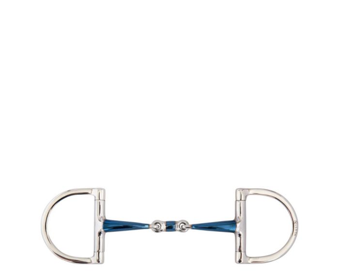BR ubbel gebrochen d-ring trense Sweet Iron 14 mm main product photo