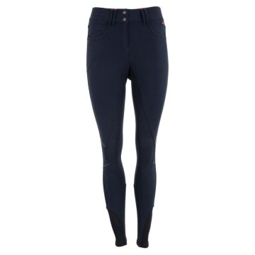 Premiere Reithose "Foxglove" Damen Silikonbesatz 46 Dunkelblau
