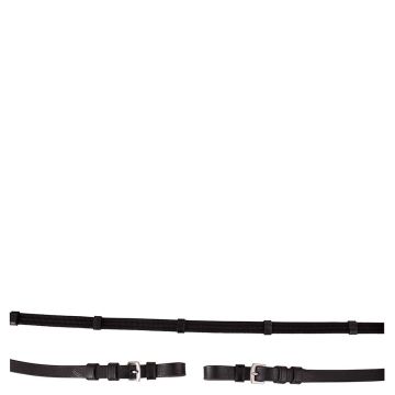 Premiere Rein Leinen 16mm Pony Schwarz