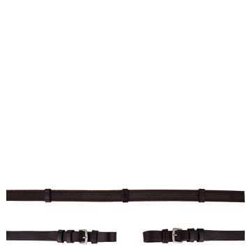 Premiere Rein Leinen 19mm rutschfest Full Braun
