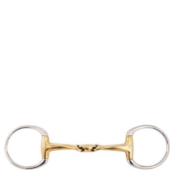 BR Eggbutt Soft Contact Doppelgelenk 16mm. 12,5 Gold