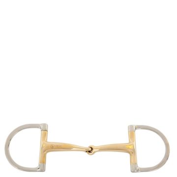 BR Single Broken D-Bit Soft Contact 16 mm Ø 65 x 50 mm 11,5 Silber / gold