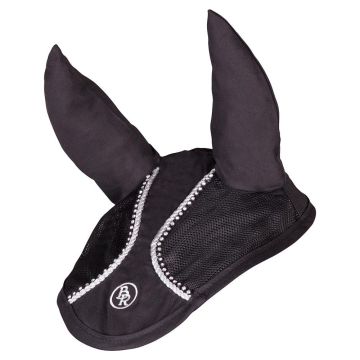 BR Fliegenhaube Glamour-Chic Pony Schwarz