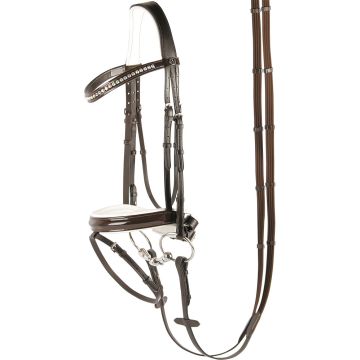 Harry's Horse Zaum Chic Cob Braun