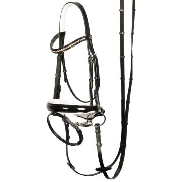 Harry's Horse Zaum Chic Cob Schwarz