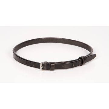 Harry's Horse Blitzriemen Leder, schwarz Cob Schwarz