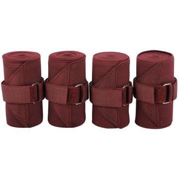 Harry's Horse Elastische Bandagen, 4 Stk. One Size Bordeaux