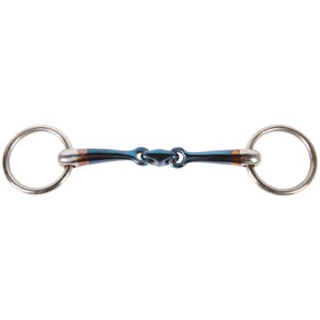 Harry's Horse SattelLongierbrille Sweet Iron ovales Glied 14mm 13,0 RVS