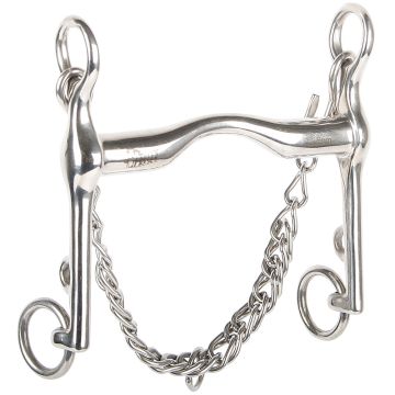 Harry's Horse Dressurgerte niedriger Zungenbogen 18mm 14,5 RVS