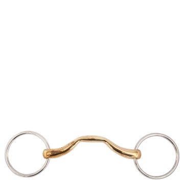 BR Ungebrochener loser Ring Trense Soft Contact 16mm.