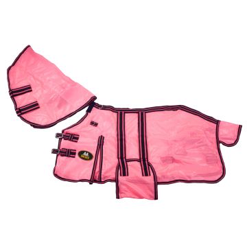 MHS Fliegendecke „Neon“ mit abnehmbarem Halsteil  215 Rosa