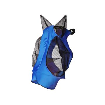 MHS Fliegenmaske Lycra Pony Blue