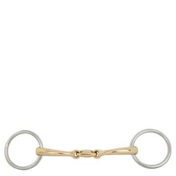 BR Doppelter gebrochener flacher Ring Weicher Kontakt 12 mm Ø 50 mm 15 cm Silber / gold