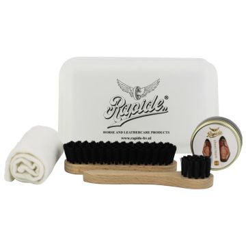 Rapide Schuhputzset schwarz - Rapide