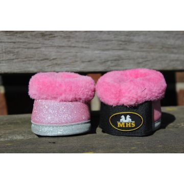 MHS Springglocken "Glitter" Pony Rosa / Silber